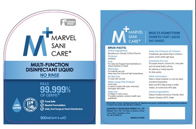 Image Description (1216 Ok Label Multi Function Disinfectant Liquid)